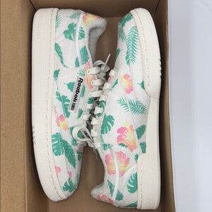 New Condition Reebok Wmns Club C 85 'Beach Floral’